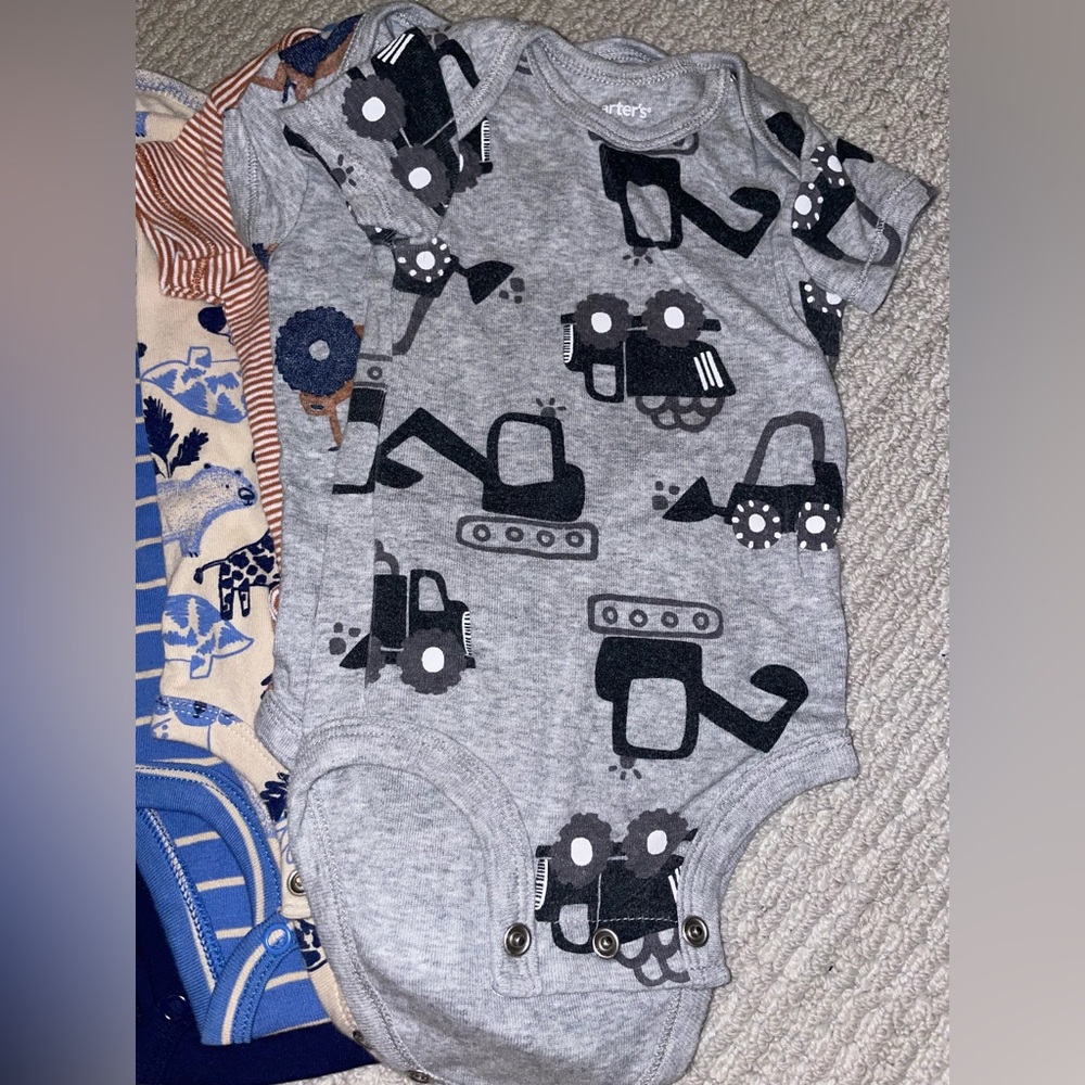 15 Carters Boys 3M Onesies - Picture 11 of 16